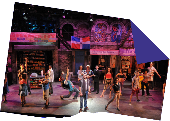 The cast of In The Heights. Photo by Craig Bailey/Perspective Photo.